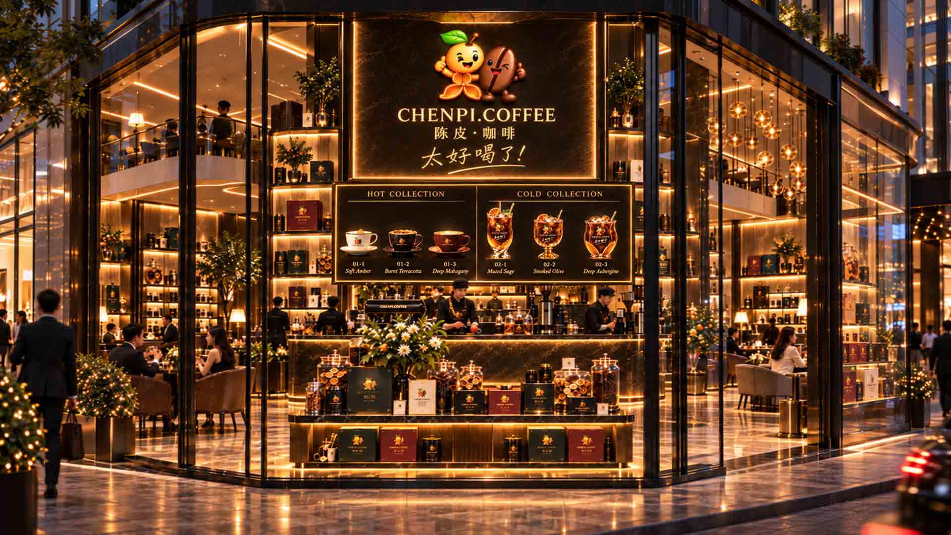 CHENPI.COFFEE Flagship Store 250㎡