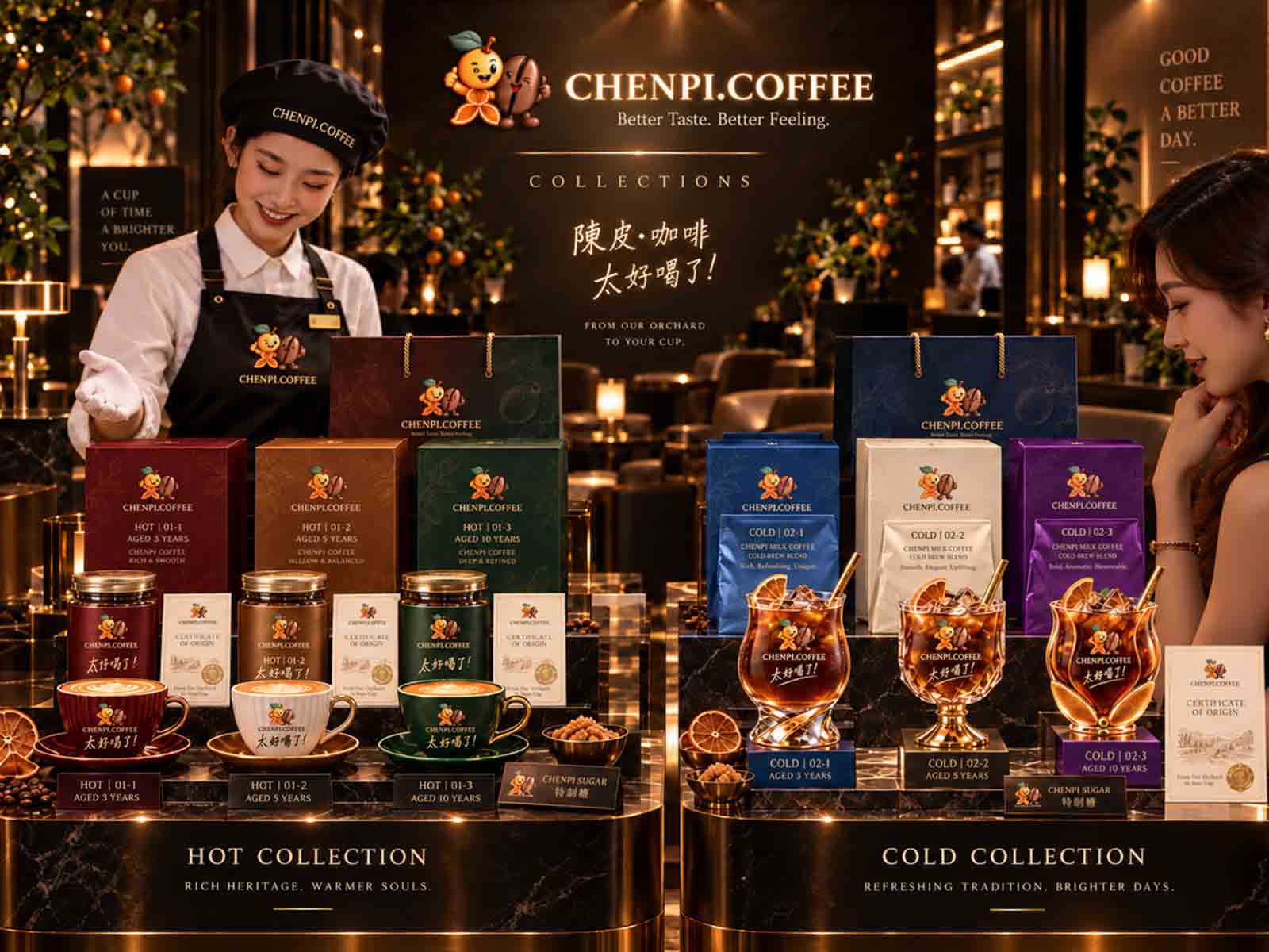 CHENPI.COFFEE Hot Collection and Cold Collection