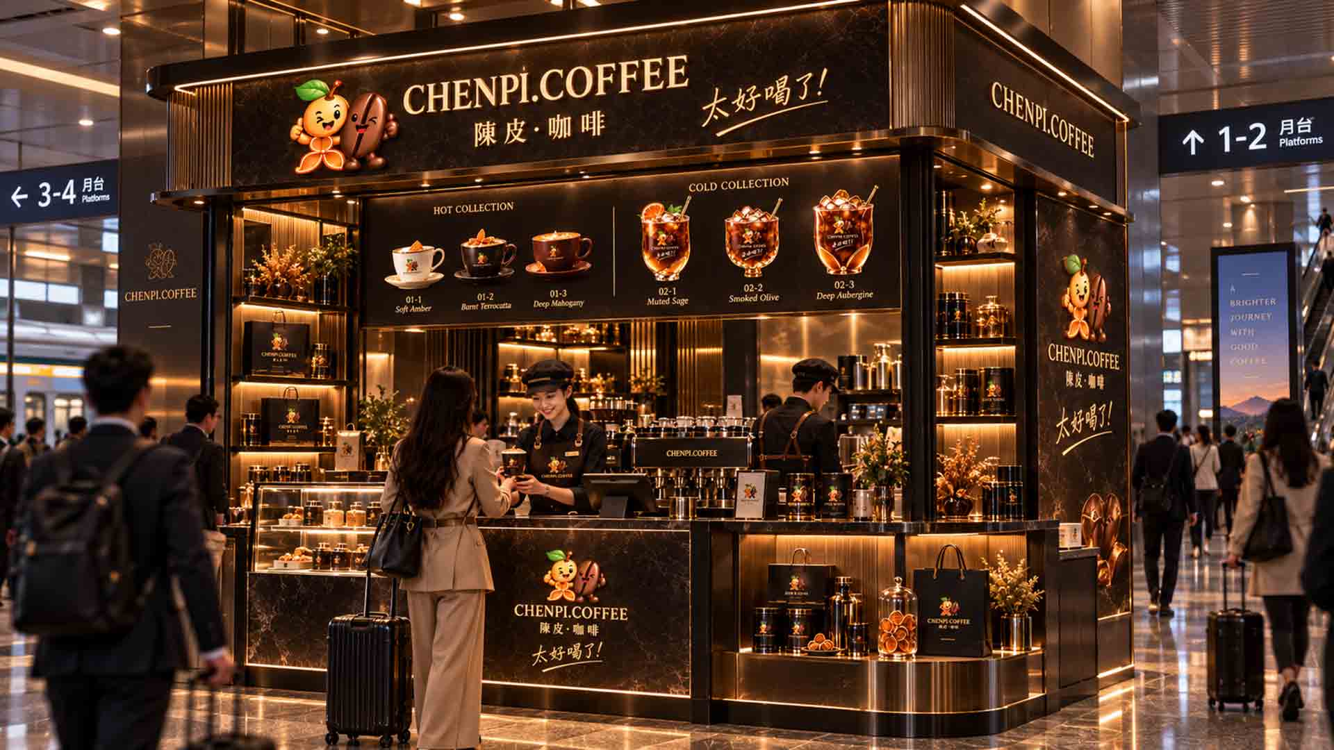 CHENPI.COFFEE Transit Boutique 12–25㎡